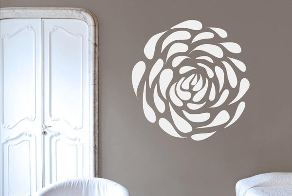 Flower Petal Pattern Wall Sticker