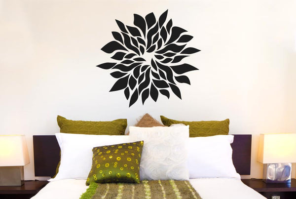 Flowering Leafs Wall Sticker