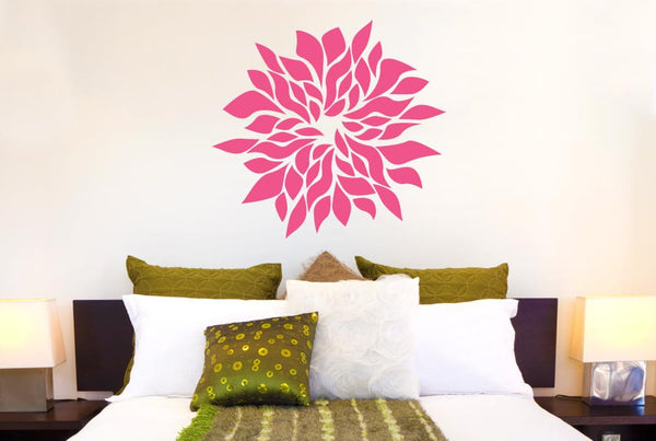 Flowering Leafs Wall Sticker