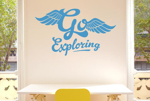 Go Exploring Wall Sticker