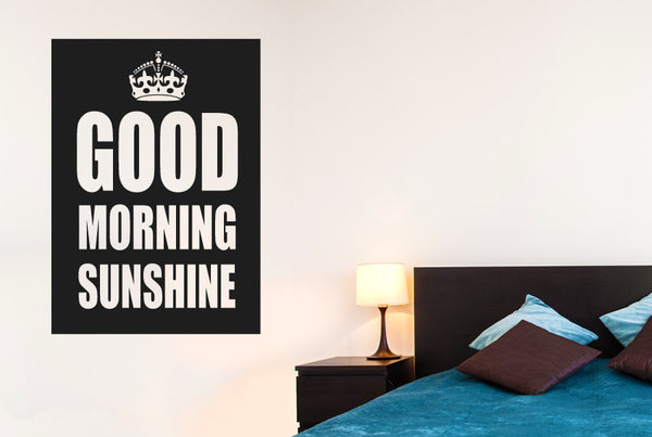 Good Morning Sunshine Wall Sticker