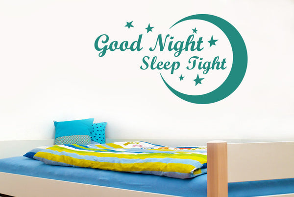 Good Night Sleep Tight Wall Sticker