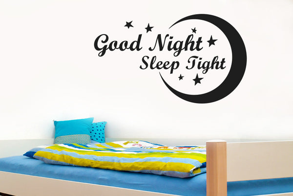 Good Night Sleep Tight Wall Sticker