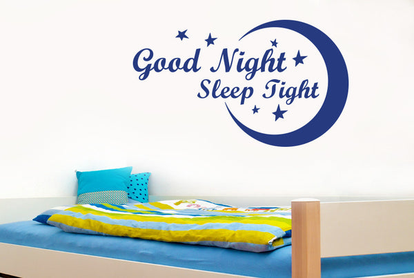 Good Night Sleep Tight Wall Sticker