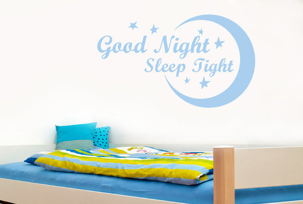 Good Night Sleep Tight Wall Sticker