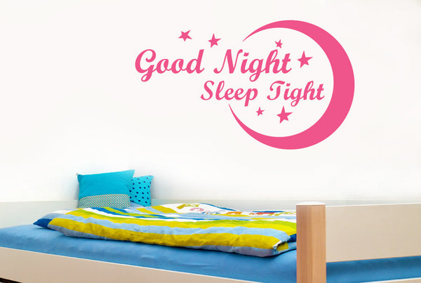 Good Night Sleep Tight Wall Sticker