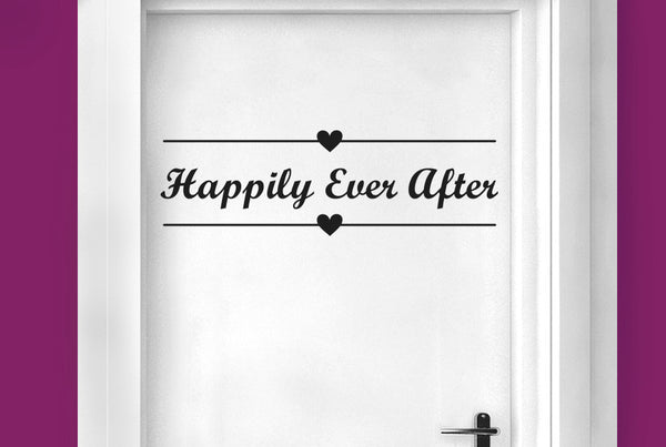 Happily Ever After Door Room Sticker