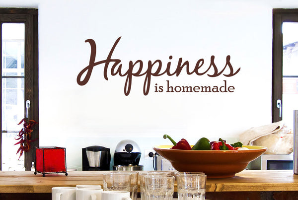 Happiness Is Homemade Wall Sticker