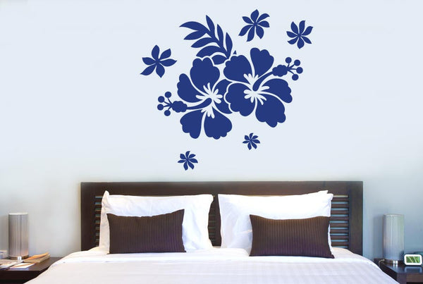 Hibiscus Flower Wall Sticker