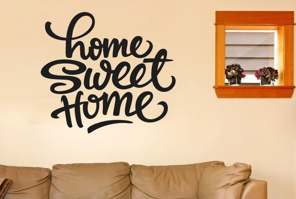 Home Sweet Home Felt Tip Pen Wall Sticker