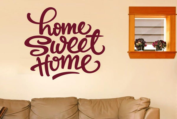 Home Sweet Home Felt Tip Pen Wall Sticker