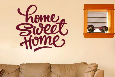 Home Sweet Home Felt Tip Pen Wall Sticker