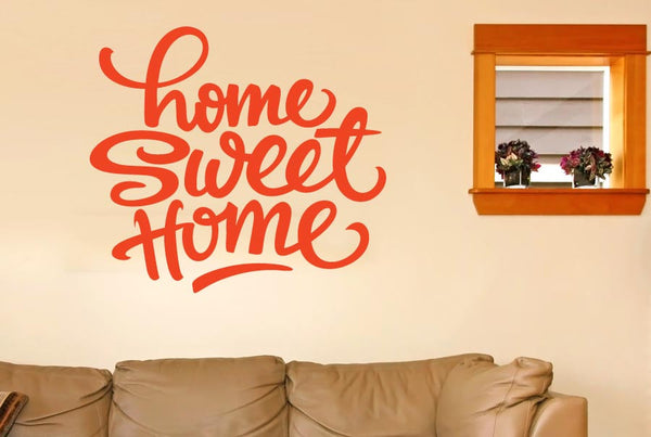 Home Sweet Home Felt Tip Pen Wall Sticker