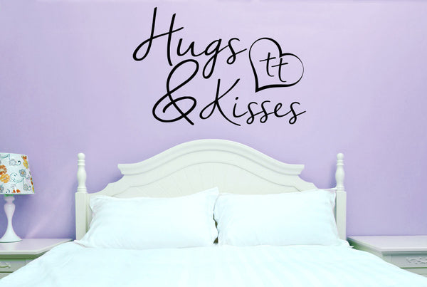 Hugs And Kisses Wall Sticker