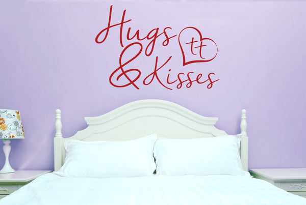 Hugs And Kisses Wall Sticker