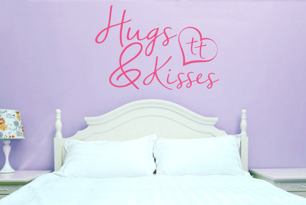 Hugs And Kisses Wall Sticker