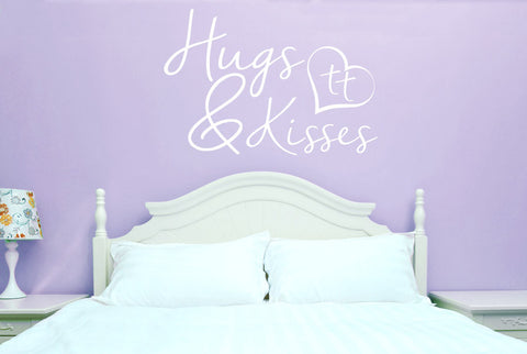 Hugs And Kisses Wall Sticker