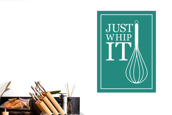 Just Whip It Wall Sticker