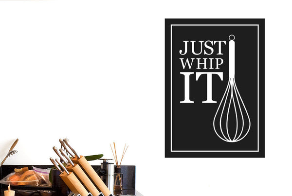 Just Whip It Wall Sticker
