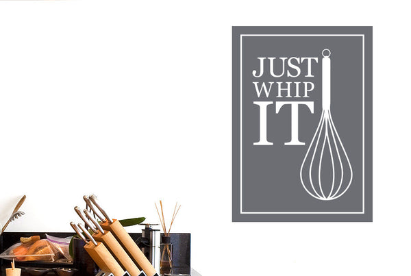 Just Whip It Wall Sticker