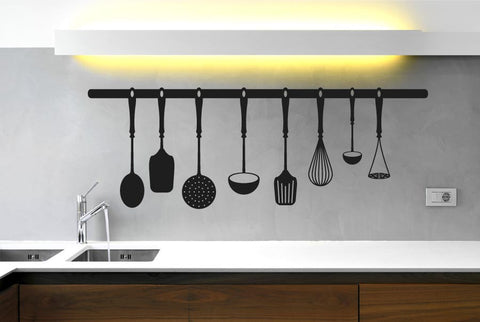 Kitchen Instruments Wall Sticker