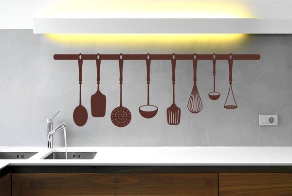 Kitchen Instruments Wall Sticker