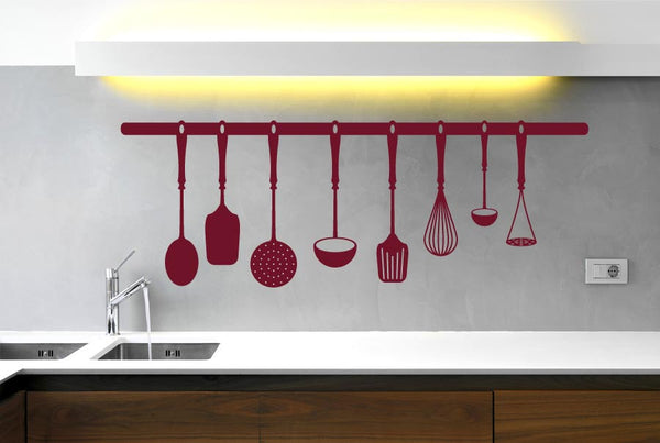Kitchen Instruments Wall Sticker
