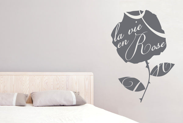 La Vie En Rose Wall Sticker