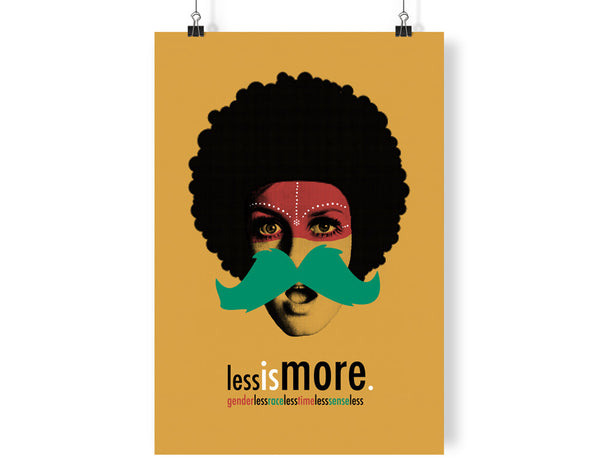 Less Is More Art Print