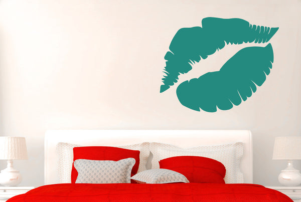 Lipstick Kiss Wall Sticker