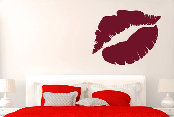 Lipstick Kiss Wall Sticker