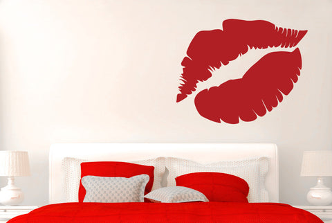 Lipstick Kiss Wall Sticker