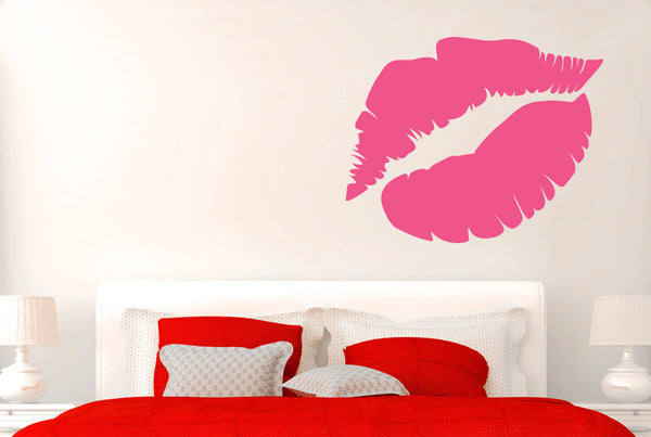 Lipstick Kiss Wall Sticker