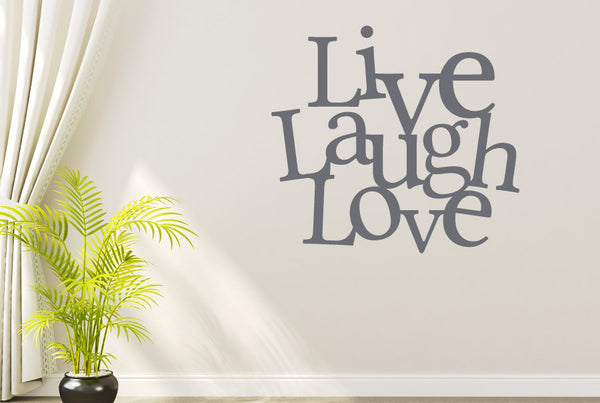 Live Laugh Love Together Wall Sticker