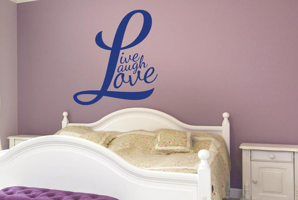 L Forms Live Laugh Love Wall Sticker