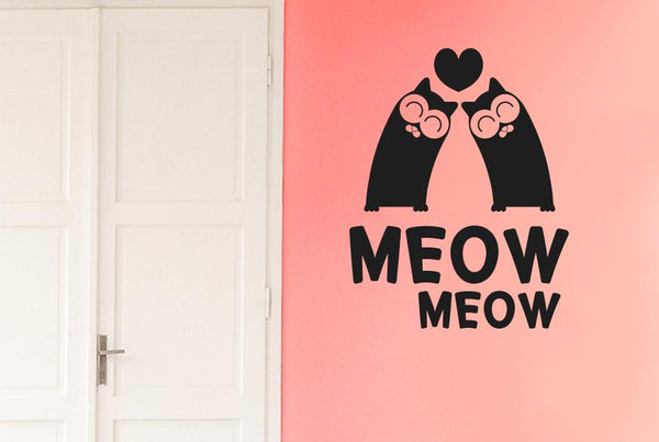 Meow Meow Wall Sticker