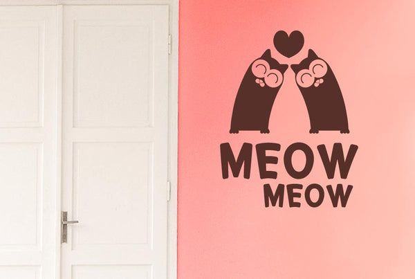 Meow Meow Wall Sticker