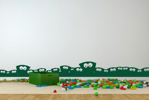 Monsters For Skirting Board Wall Sticker