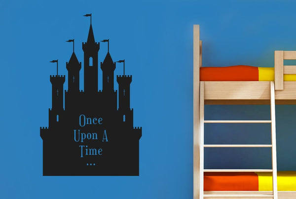 Once Upon A Time Fairytale Castle Wall Sticker