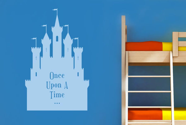 Once Upon A Time Fairytale Castle Wall Sticker