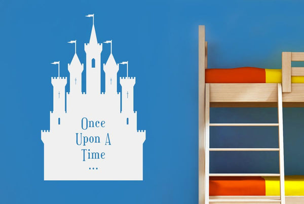 Once Upon A Time Fairytale Castle Wall Sticker