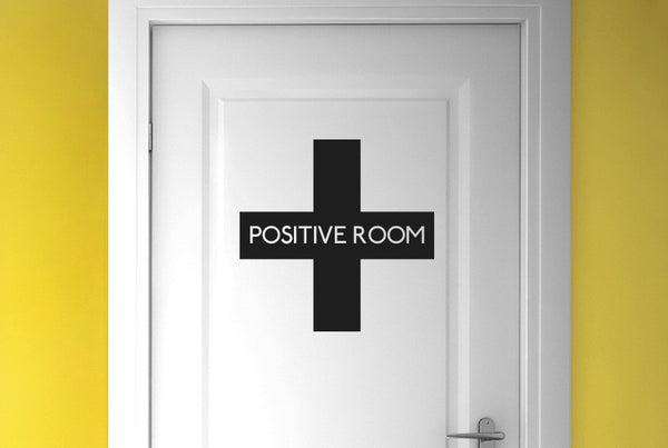 Positive Room Door Room Sticker