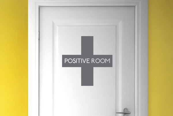Positive Room Door Room Sticker