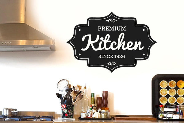 Personalised Premium Kitchen Wall Sticker