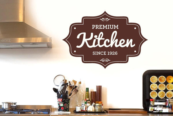 Personalised Premium Kitchen Wall Sticker