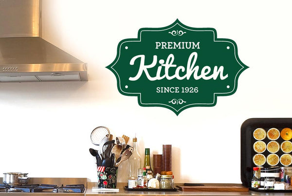 Personalised Premium Kitchen Wall Sticker