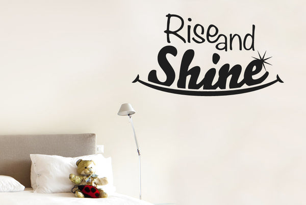 Rise And Shine Smile Wall Sticker