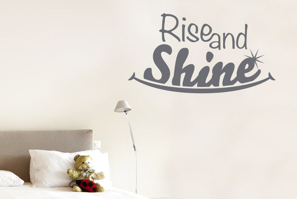 Rise And Shine Smile Wall Sticker