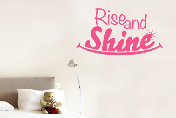 Rise And Shine Smile Wall Sticker