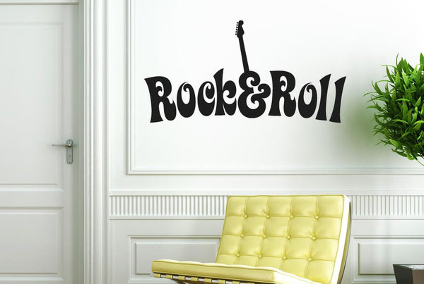Rock And Roll Wall Sticker